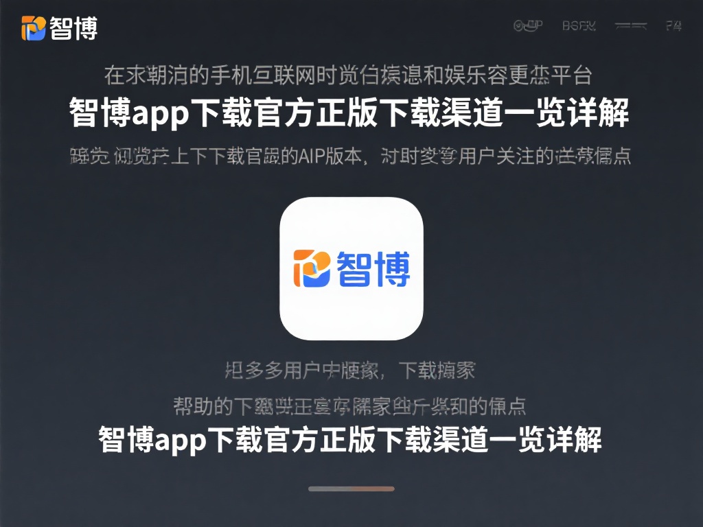 智博APP正版官方渠道下载攻略详解 在如今的移动互联网时代,智博app成为许多用户获取
