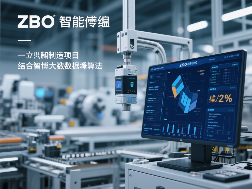 以某智能制造项目为例，ZBO提供的智能传感设备结合