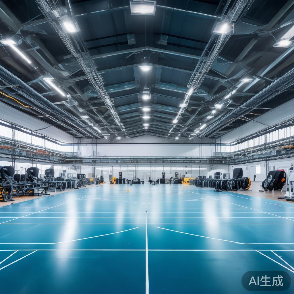 在智慧体育的发展过程中，成都智博体育将人工智能（A