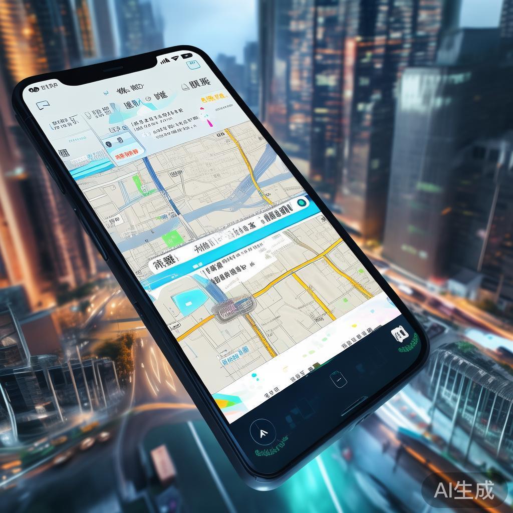 通过地图软件搜索：输入“富城广场”或“太极路88号