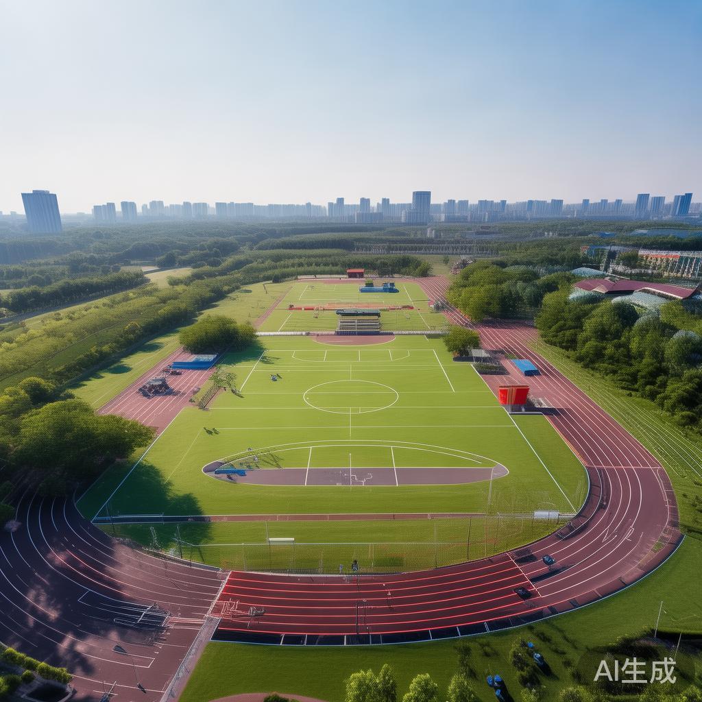 齐河智博体育公园位于山东省德州市齐河县，是当地近年